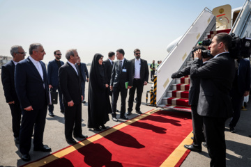 National Leader of Turkmenistan arrives in Tehran