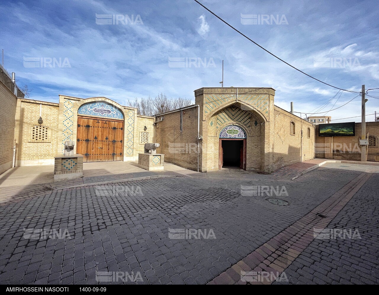 رختشویخانه زنجان - بنای رخت‌ شوی‌ خانه