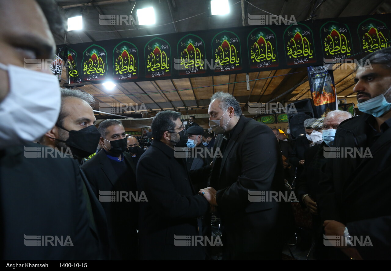 سوگواره ایام فاطمیه با حضور وزیر فرهنگ و ارشاد اسلامی