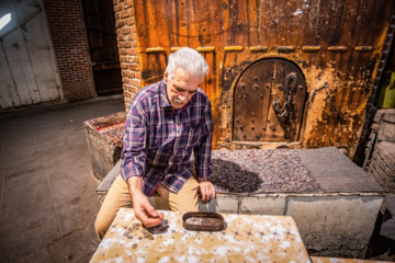 La casa de té Mozafariye en Tabriz 