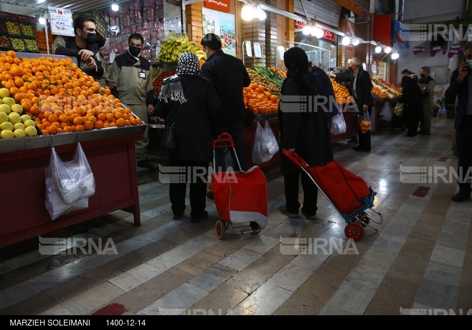 بازدید شهردار تهران از بازار میوه تره بار جلال آل احمد