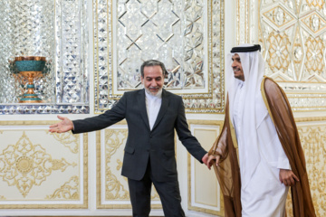 Meeting of Iranian, Qatari foreign ministers