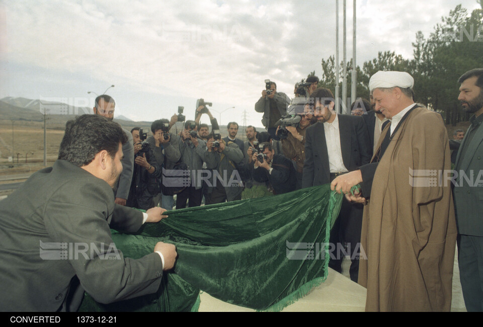 افتتاح بزرگراه بابائی توسط رییس جمهوری