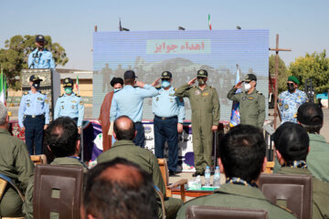 آیین دانش آموختگی خلبانان پایگاه سوم شکاری شهید نوژه همدان