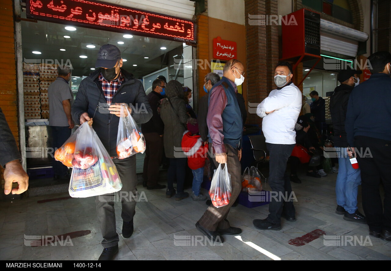 بازدید شهردار تهران از بازار میوه تره بار جلال آل احمد