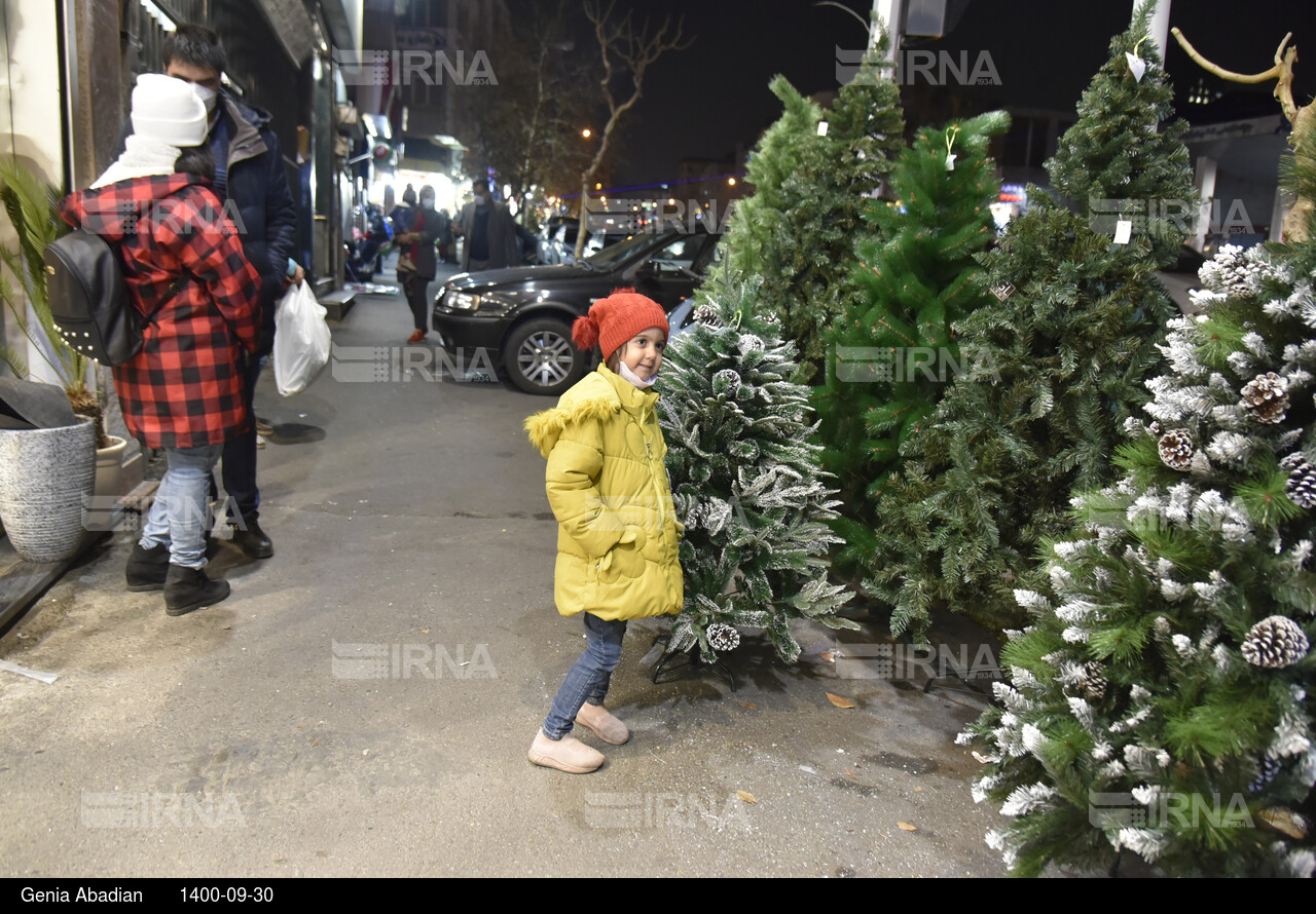 حال و هوای کریسمس در تهران