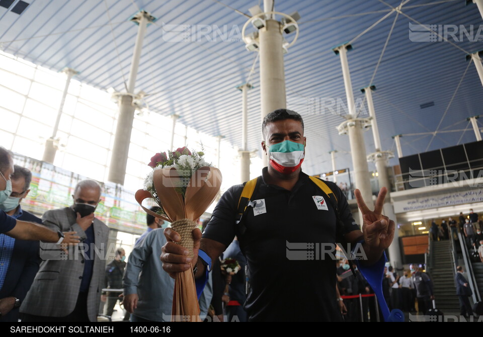 بازگشت آخرین گروه کاروان المپیک به ایران