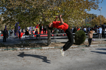 Campeonato Nacional de Parkour en Tabriz