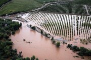 بارش باران به شهرستان‌های اردستان و نطنز خسارت زد