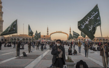 شب نیمه شعبان در مسجد مقدس جمکران