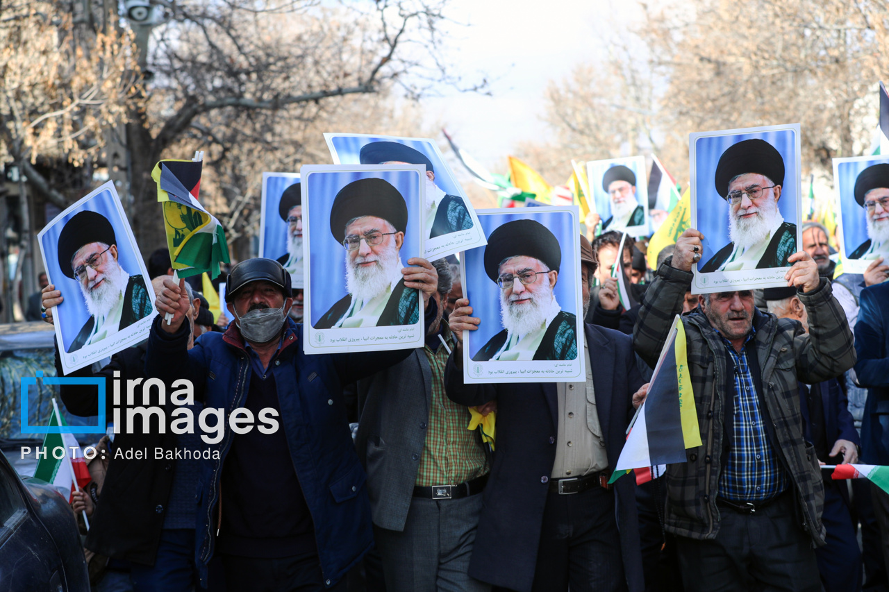 راهپیمایی «جمعه نصر» در همدان