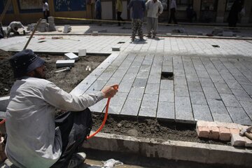 بازسازی خیابان امام سمنان