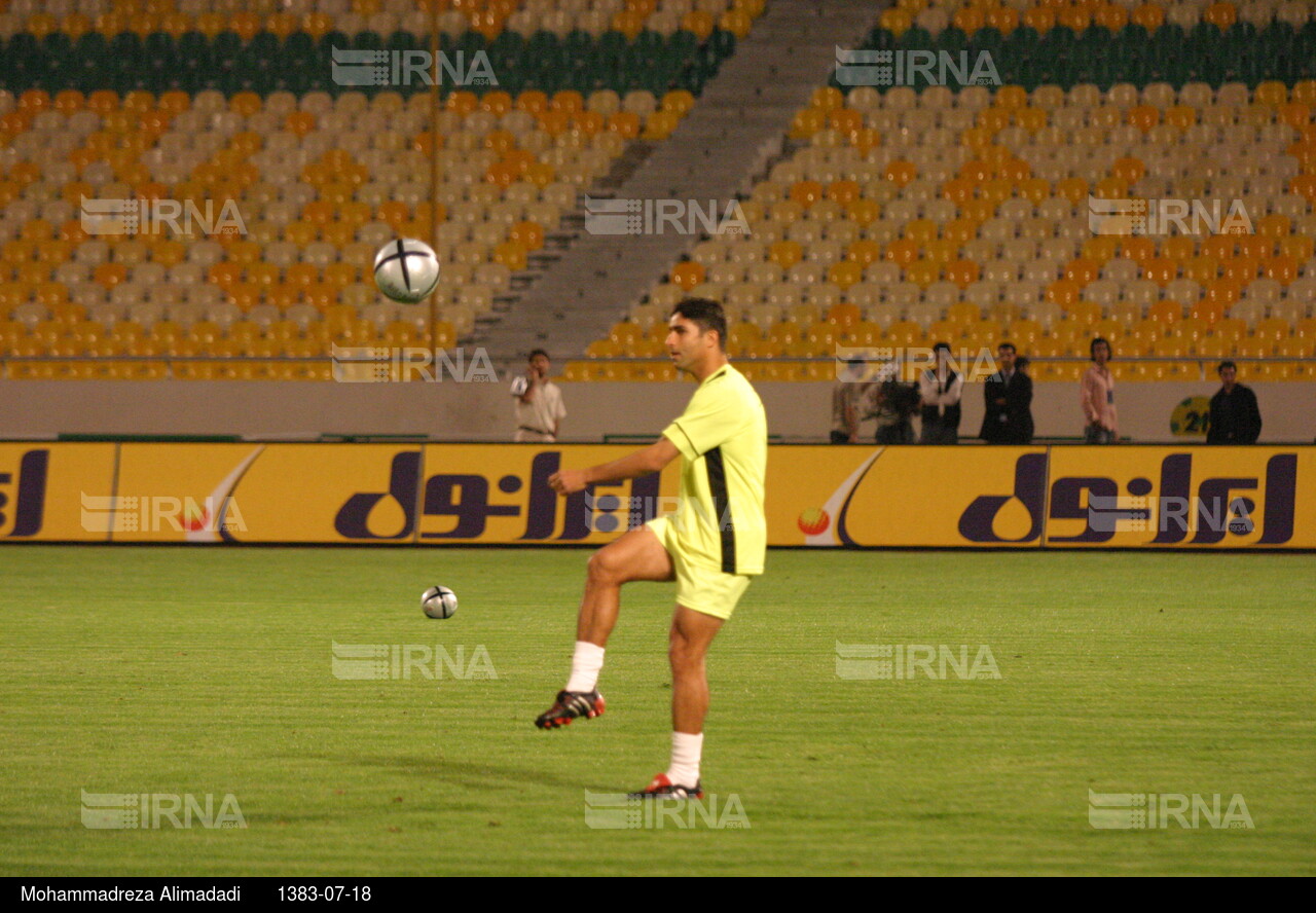 آخرین تمرین تیم ملی فوتبال ایران قبل از بازی با تیم ملی آلمان