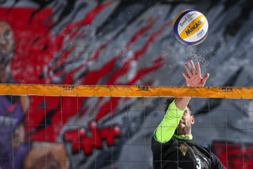 Tournoi national de volley-ball sur neige à Dizin