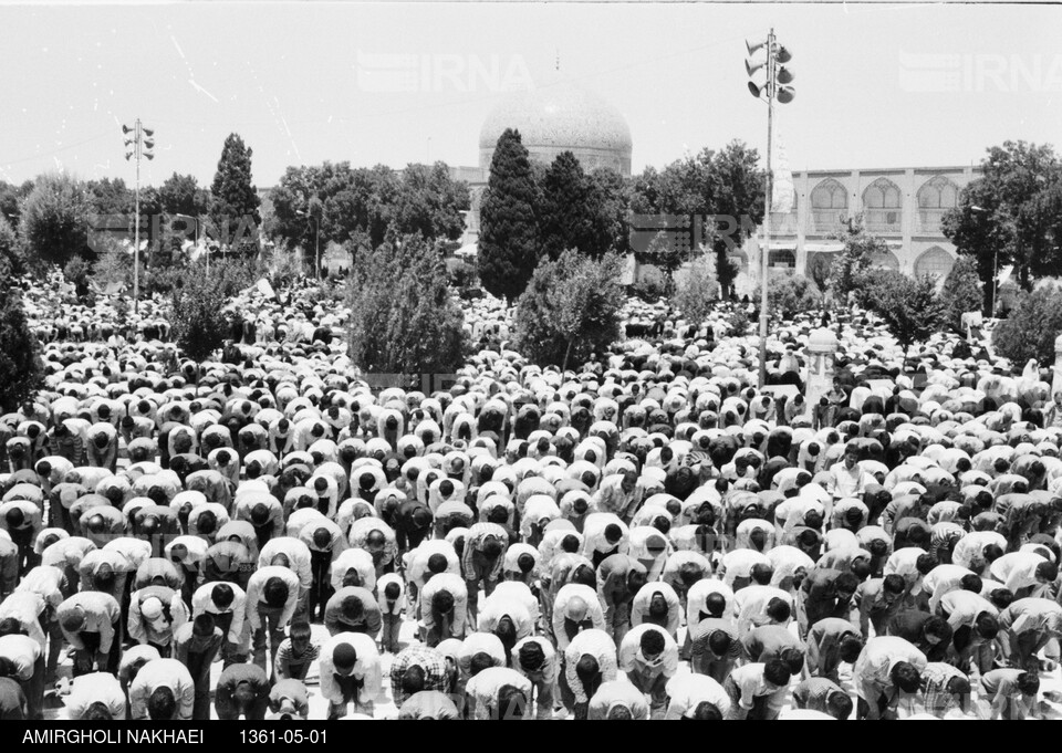 نماز جمعه اصفهان به امامت آیت الله سید جلال الدین طاهری اصفهانی