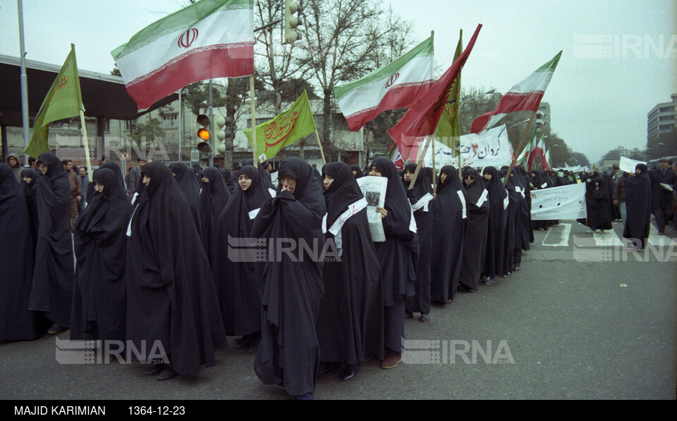 راهپیمایی بمناسبت روز زن