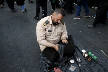 Arbaeen mourners hold rally