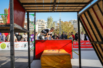 Campeonato Nacional de Parkour en Tabriz