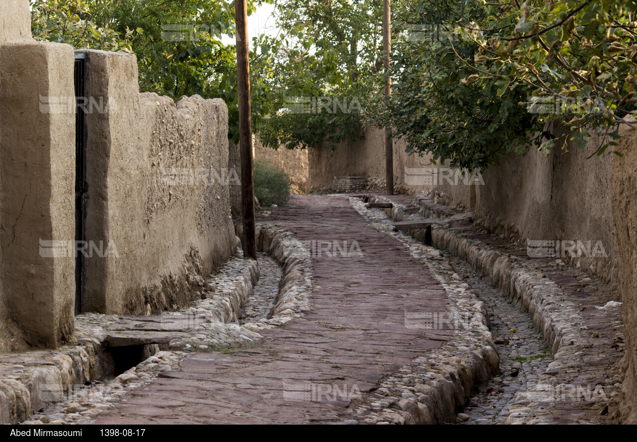 دیدنیهای ایران - کوچه باغ تاریخی نی کیژه سمنان