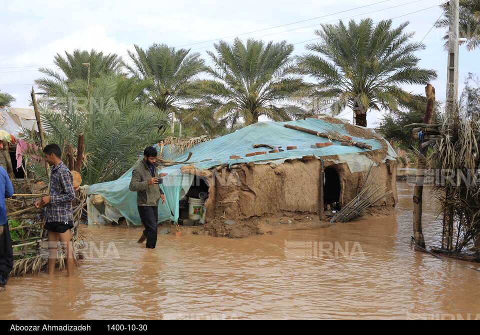 سیلاب در جنوب کرمان