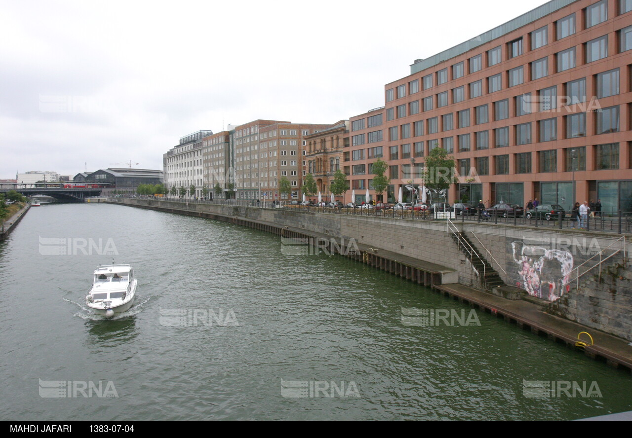 یکروز در شهر برلین پایتخت آلمان - رودخانه شپری