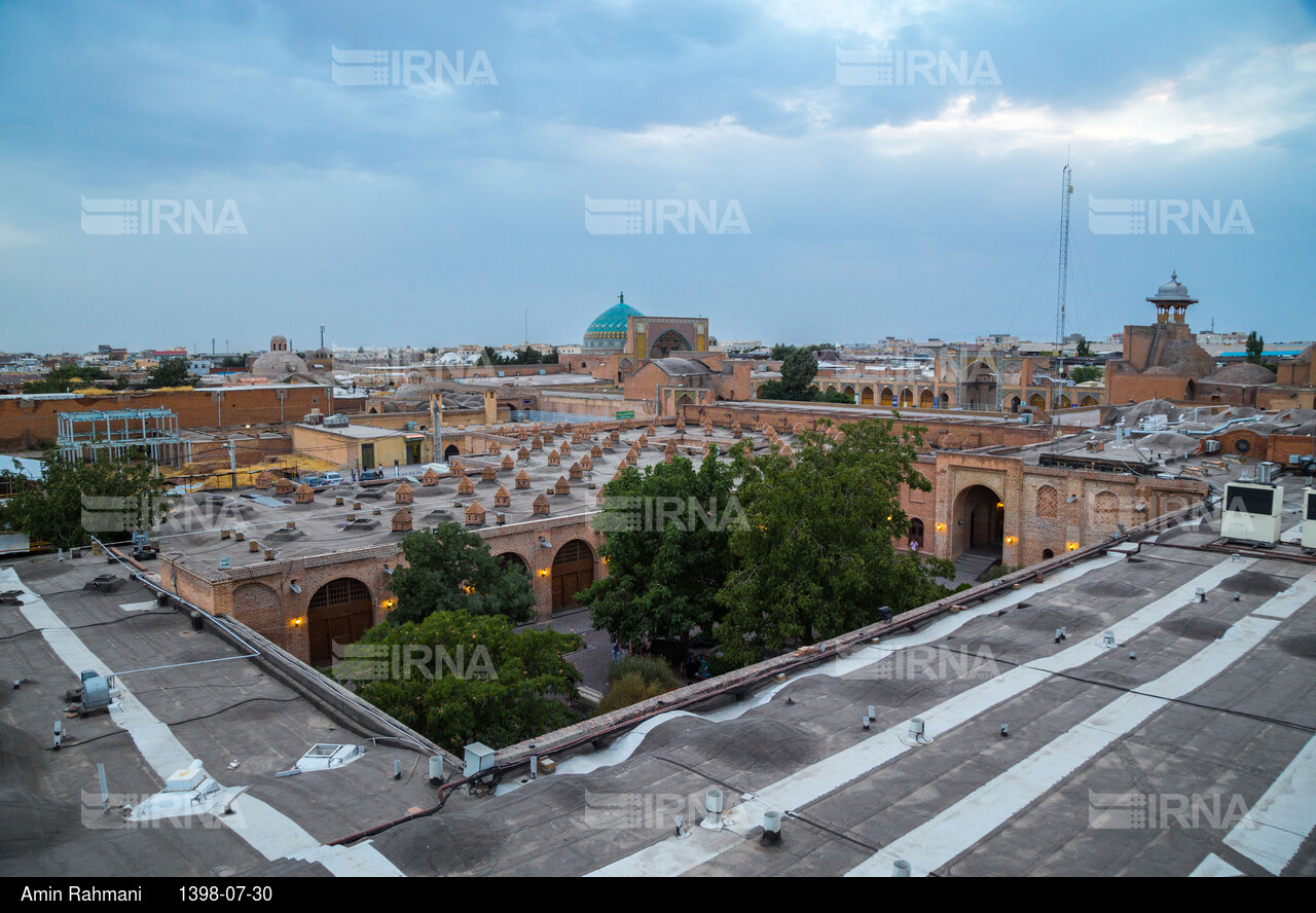 دیدنیهای ایران - کاروان سرای سعد السلطنه قزوین