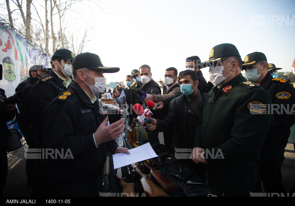 هفتمین مرحله طرح اقتدار پلیس امنیت و فتای تهران بزرگ