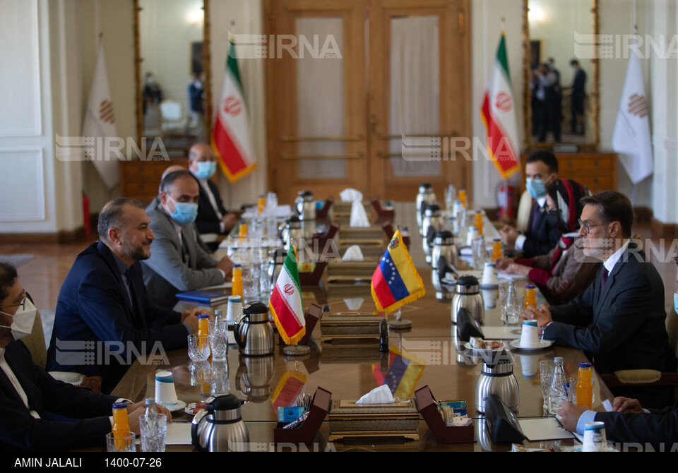 دیدار وزیران امور خارجه ونزوئلا و ایران