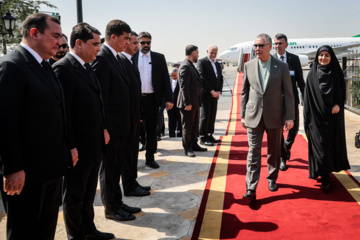 National Leader of Turkmenistan arrives in Tehran