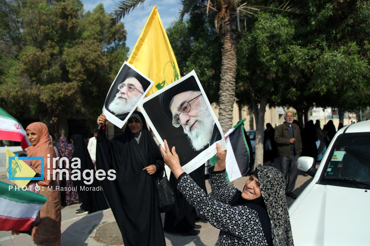 راهپیمایی «جمعه نصر» در بندرعباس