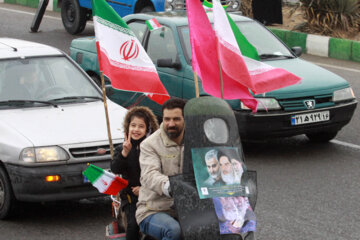 راهپیمایی خودرویی 22 بهمن در قم