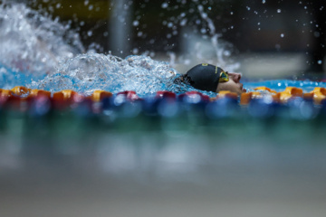 Des compétitions de natation à Téhéran 