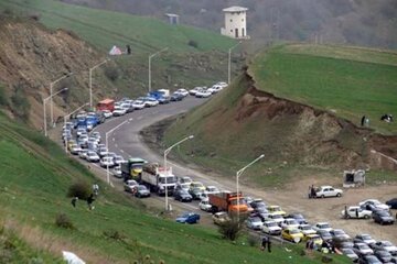 کاهش ۳۴ درصدی ورود خودرو به گیلان در تعطیلات عید فطر