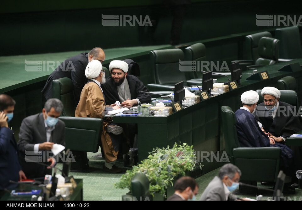 جلسه علنی مجلس شورای اسلامی 22 دی 1400