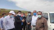 بازدید استاندار کردستان از طرح های نیمه تمام سقز