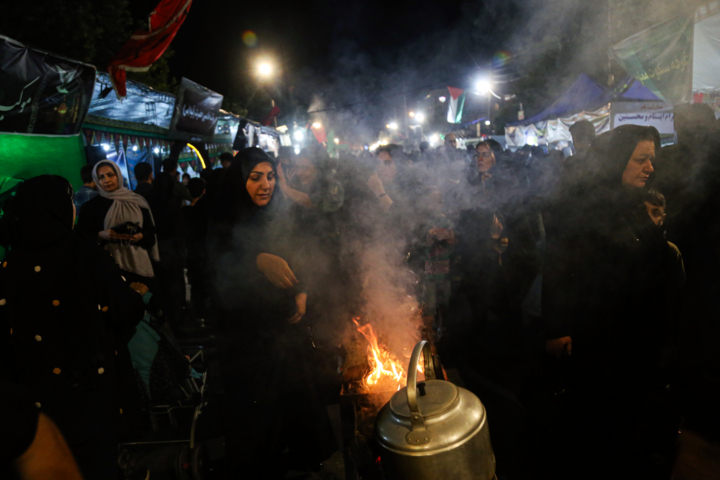 موکب جاماندگان اربعین در گرگان