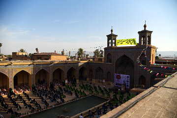 جشن همدلی در مسجد نصیرالملک  شیراز