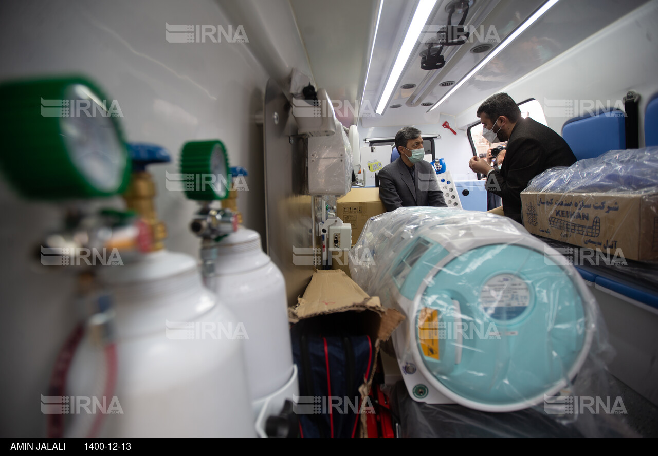 اهداء ۲۶ دستگاه آمبولانس به مناطق محروم