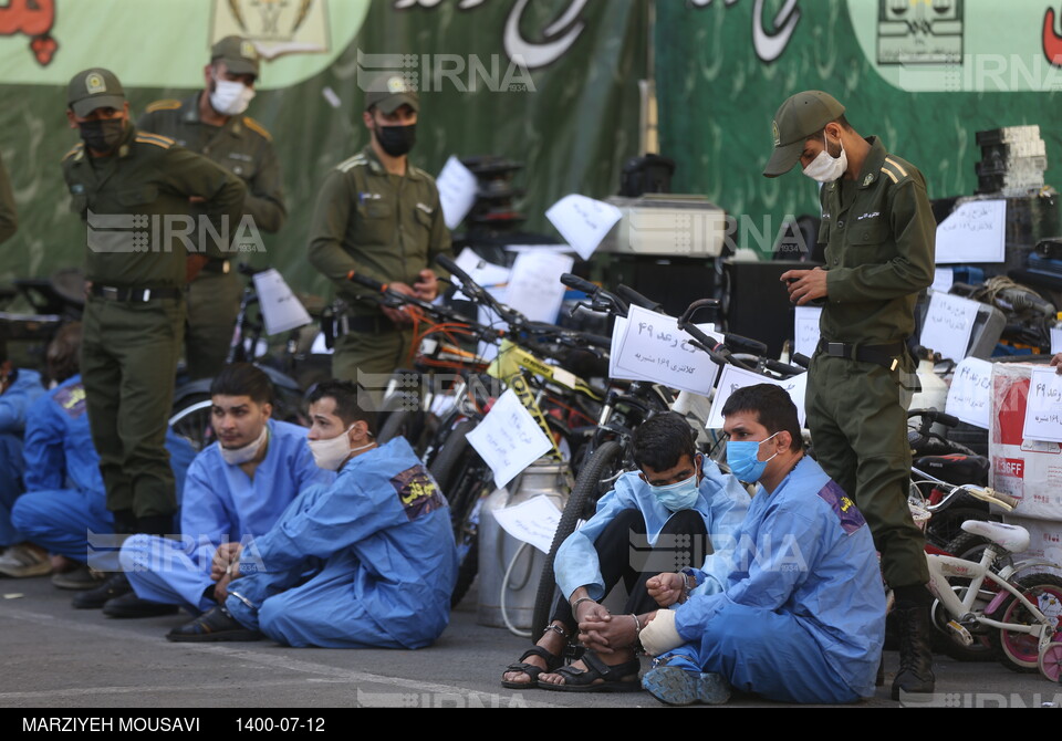 چهل و نهمین طرح رعد پلیس پیشگیری تهران