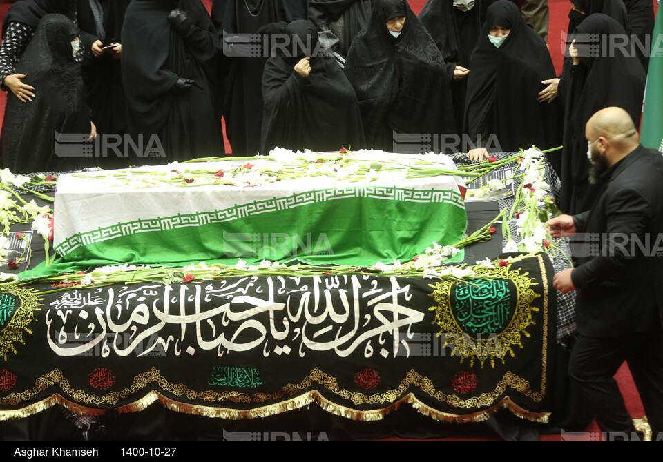 مراسم تشییع پیکر «محمدرضا یزدانی‌خرم»
