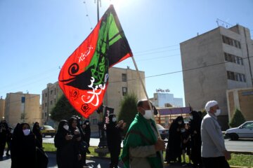 راه پیمایی جا ماندگان اربعین در ایلام