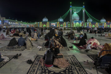 شب نیمه شعبان در مسجد مقدس جمکران