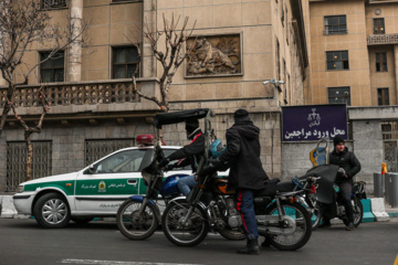 Imágenes sacadas por IRNA del edificio donde fueron asesinados dos jueces del Tribunal Suprema en Teherán