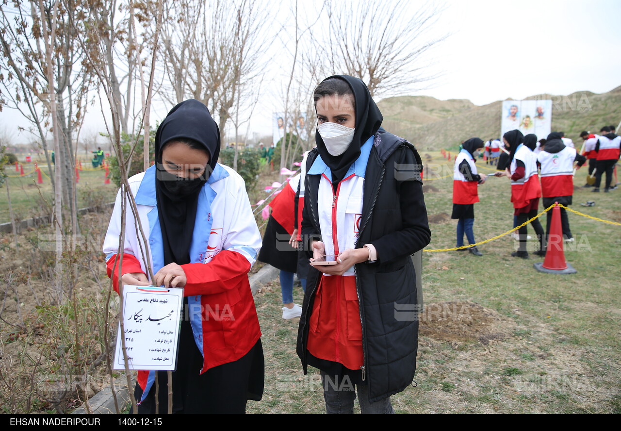 آغاز عملیات اجرایی باغ شهدای ایران