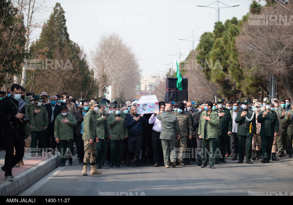 تشییع پیکر شهید مدافع حرم «امیرعلی محمدیان»