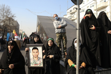 110 000 membres des forces Basij organisent un exercice pro-palestinien à Téhéran