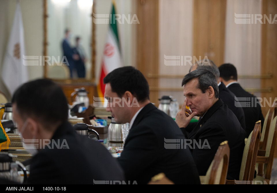 دیدار معاون رئیس جمهور ترکمنستان با وزیر امور خارجه
