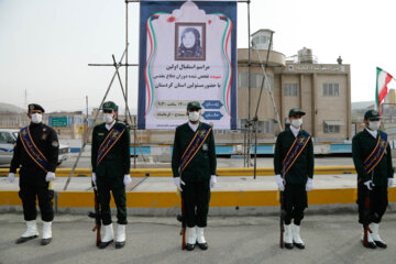 مراسم استقبال از پیکر مطهر «فاطمه اسدی» نخستین شهیده تفحص شده