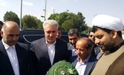 وزیر میراث فرهنگی، گردشگری و صنایع‌ دستی وارد ملایر شد