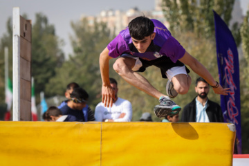 Campeonato Nacional de Parkour en Tabriz